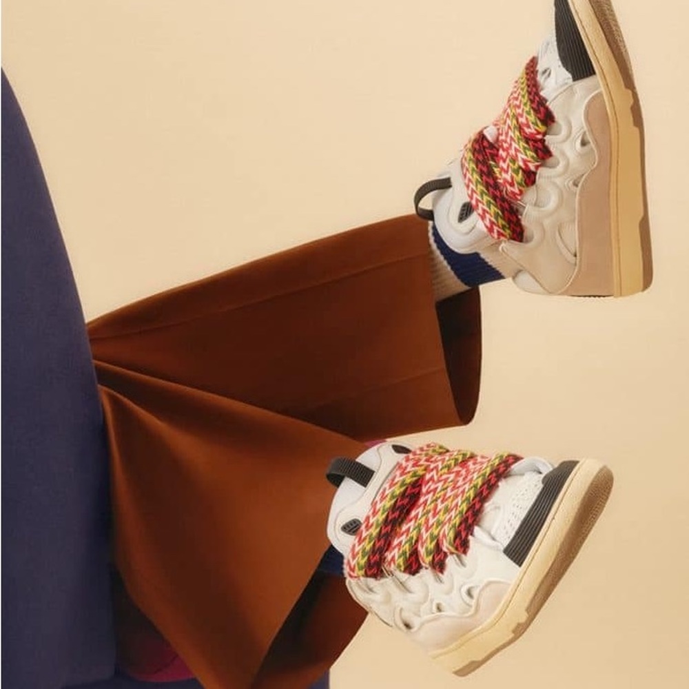 Lanvin Curb Sneakers